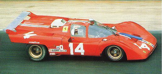 Ferrari 512M Sam PoseyRonnie Bucknum Team NART They abandoned due to 
