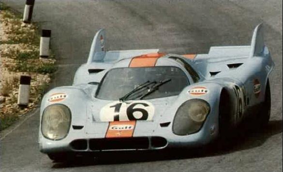 Pedro Rodriguez and Richard Attwood in command of 917 16 of WyerGulf took